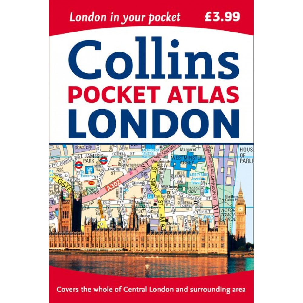London Pocket  Atlas Collins